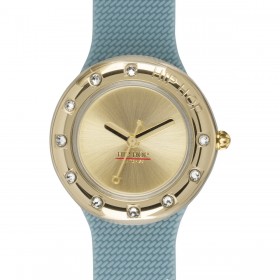 Orologio Donna Hip Hop Metal Light Blue HWU0911