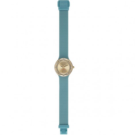 Orologio Donna Hip Hop Metal Light Blue HWU0911