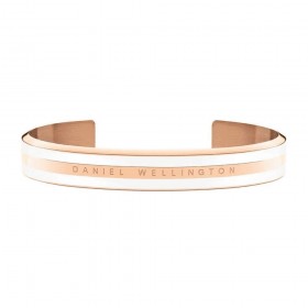 Bracciale Donna Daniel Wellington Classic Satin Bianco/Rose Mis.M DW00400005