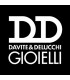 Anello Donna Davite & Delucchi Oro Bianco cuore Diamanti e Zaffiri AA031283ZF