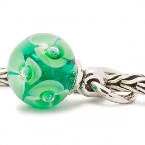 Charm Trollbeads Fiore VerdeTAGBE-00021