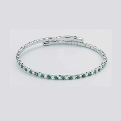 Kiara Bracciale Donna Basik Color Verde KBRD1614B