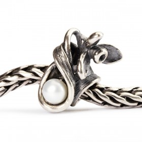 Charm Trollbeads Bucaneve a Gennaio TAGBE-00027