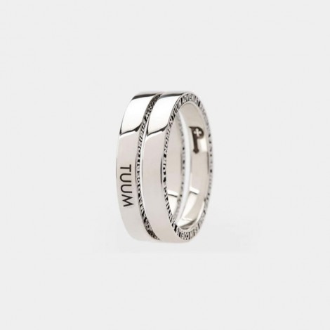 Anello Tuum Numerodue Silver TUU2LP90E00