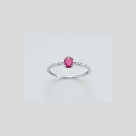 Anello Miluna Donna Diamanti Rubino LID3048VX
