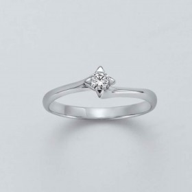 Anello Miluna Donna Solitario con Diamante LID2850-006G7X