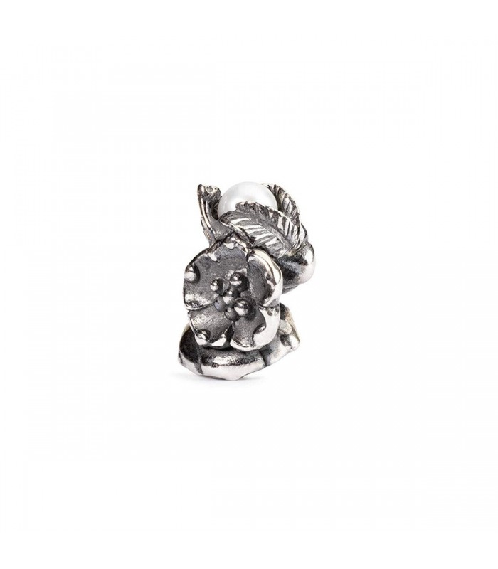 Charm Trollbeads Fragola Fiorita di Maggio TAGBE-00031 Charm Trollbeads Fragola Fiorita di Maggio TAGBE-00031