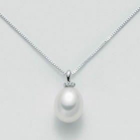 Collana Miluna Goccia Perla PCL3170X
