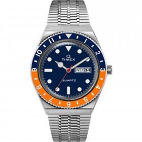 Orologio Solotempo Uomo Timex Q Reissue Arancio TW2U611007U