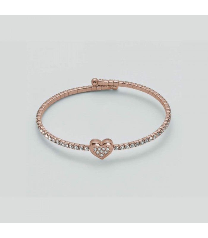 Bracciale Donna Cuore Rosato Kiara Basik KBRD1147R Bracciale Donna Cuore Rosato Kiara Basik KBRD1147R