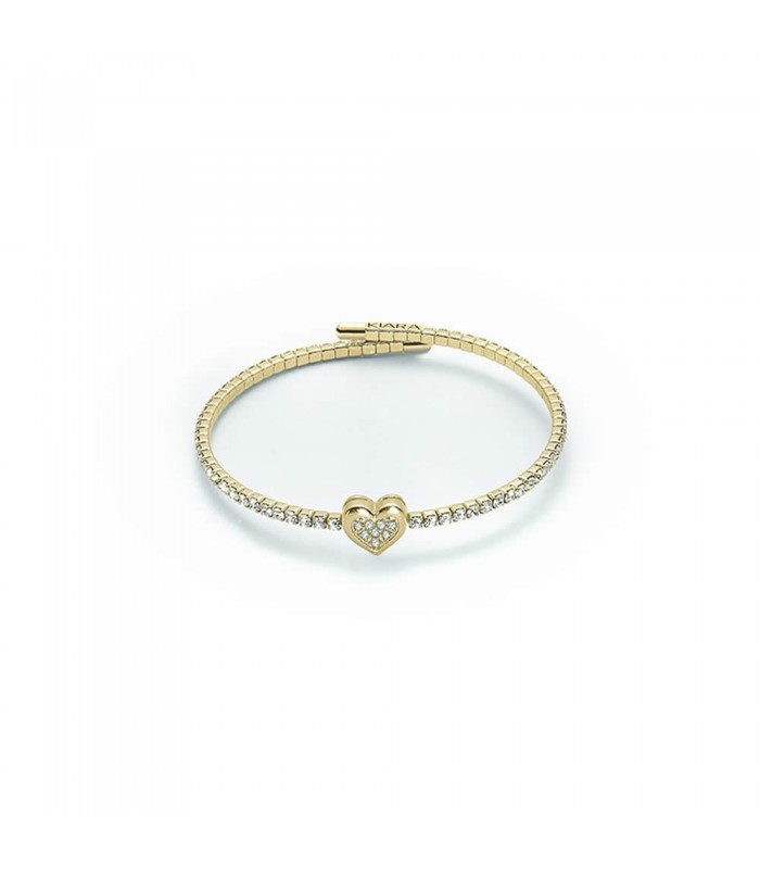 Bracciale Donna Cuore Dorato Kiara Basik KBRD1147G Bracciale Donna Cuore Dorato Kiara Basik KBRD1147G