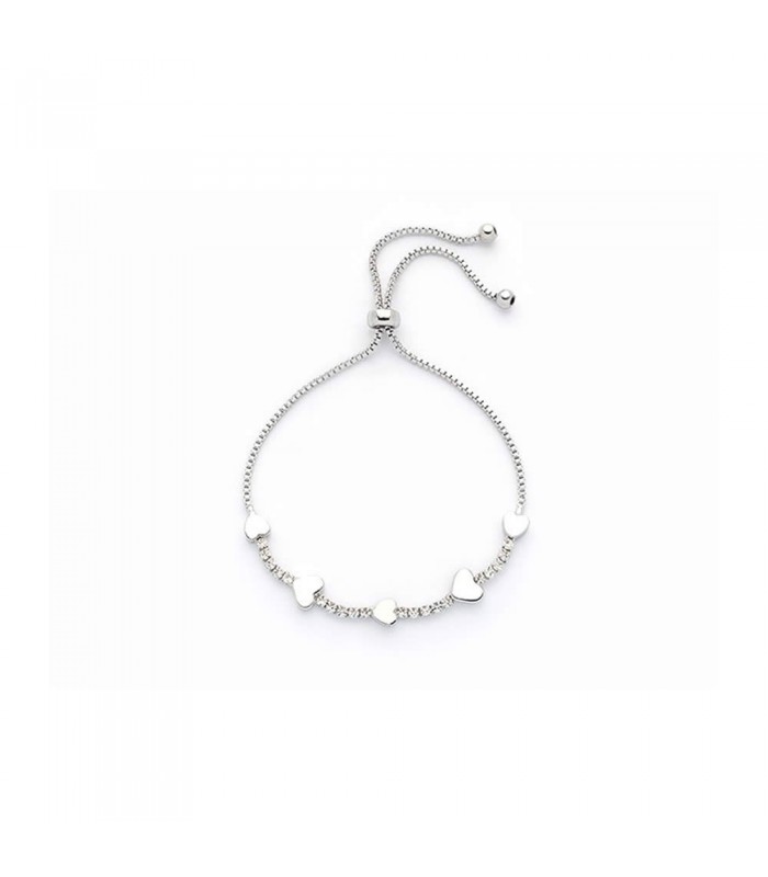 Bracciale Donna Morbido Cuori Kiara Basik KBRD1559B Bracciale Donna Morbido Cuori Kiara Basik KBRD1559B