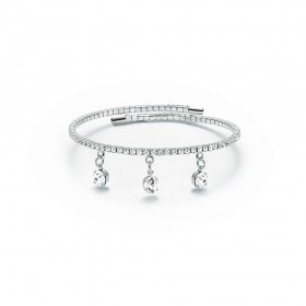Bracciale Donna con Charms Pendenti Kiara KBRD1438B