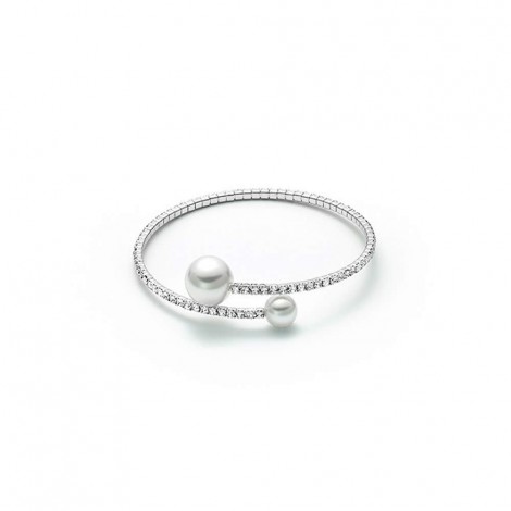 Bracciale Donna con 2 Perle Kiara BR689B