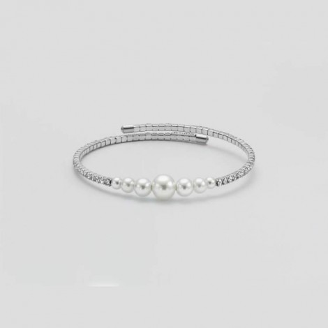 Bracciale Donna Kiara con Pietre e Perle KBRD1538B