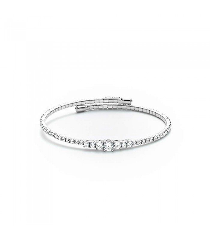 Bracciale Donna Punti Luce a Scalare Kiara Basik KBRD1465B Bracciale Donna Punti Luce a Scalare Kiara Basik KBRD1465B