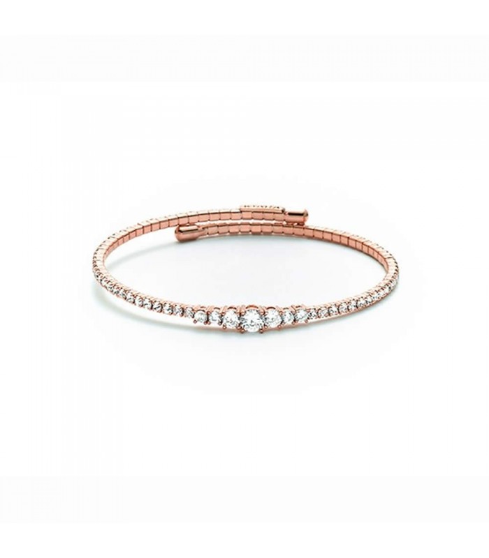 Bracciale Donna Rosato Punti Luce a Scalare Kiara Basik KBRD1465R Bracciale Donna Rosato Punti Luce a Scalare Kiara Basik KBRD1465R