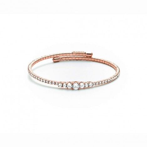 Bracciale Donna Rosato Punti Luce a Scalare Kiara Basik KBRD1465R