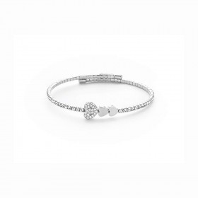 Bracciale Donna con Cuori Kiara Design KBRD1536B