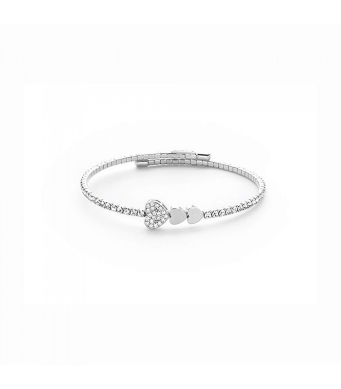 Bracciale Donna con Cuori Kiara Design KBRD1536B Bracciale Donna con Cuori Kiara Design KBRD1536B