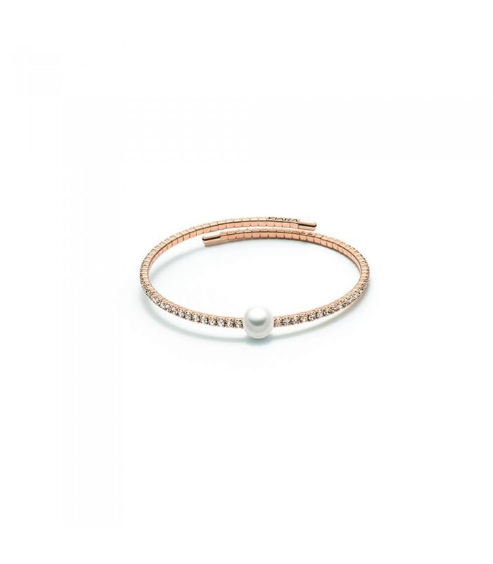 Bracciale Donna Kiara Rosato con Pietre e Perla KBRD1437R Bracciale Donna Kiara Rosato con Pietre e Perla KBRD1437R