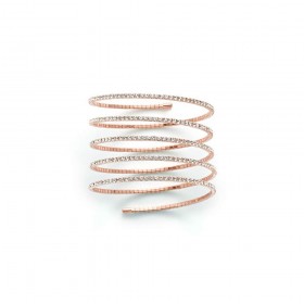Bracciale Donna Rosato 5 giri Kiara KBRD1452R