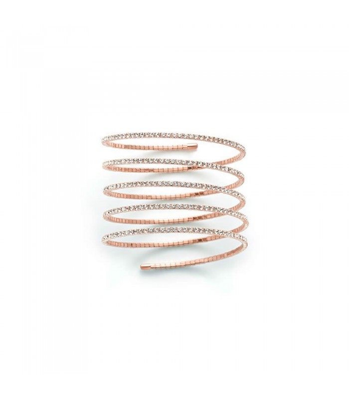 Bracciale Donna Rosato 5 giri Kiara KBRD1452R Bracciale Donna Rosato 5 giri Kiara KBRD1452R