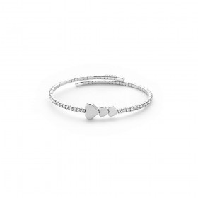 Bracciale Donna con Cuori Kiara Design KBRD1535B