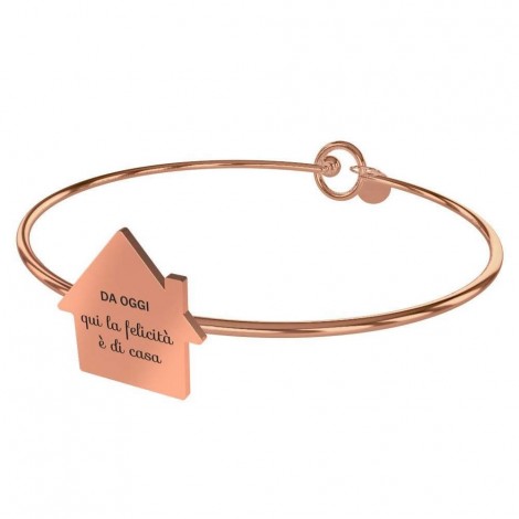 10 Buoni Propositi Bracciale Donna Skin Rose Casa - B5456/RO