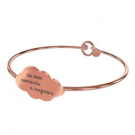 10 Buoni Propositi Bracciale Donna Skin Rose Nuvola - B5459/RO