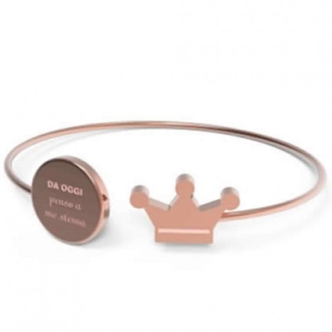 10 Buoni Propositi Bracciale Silver/ Da Oggi Penso a Me Stessa - B5472/RO