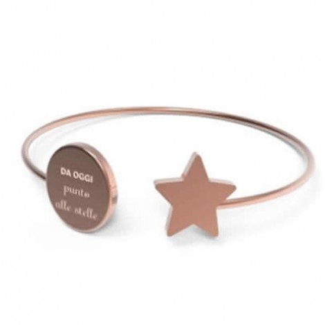 10 Buoni Propositi Bracciale Rose/ Da Oggi Punto alle Stelle - B5473/RO