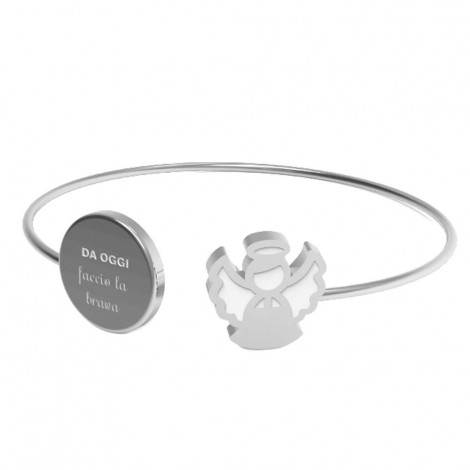 10 Buoni Propositi Bracciale Silver/ Da Oggi faccio la Brava - B5474