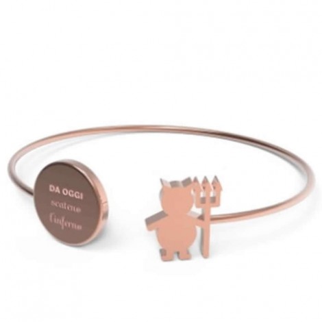 10 Buoni Propositi Bracciale Rose/ Da Oggi Scateno l'Inferno - B5477/RO