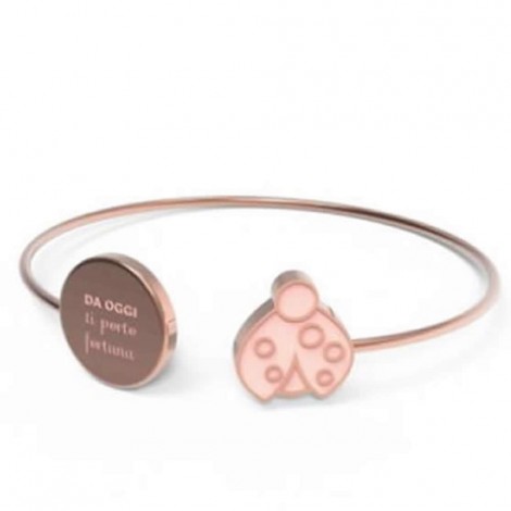 10 Buoni Propositi Bracciale Rose/ Da Oggi Ti porto Fortuna - B5478/RO