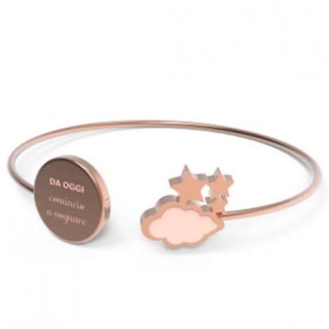 10 Buoni Propositi Bracciale Rose/ Da Oggi Comincio a Sognare - B5479/RO