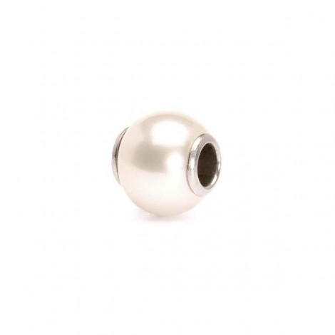 Charm Trollbeads Perla Bianca TAGBE-00085