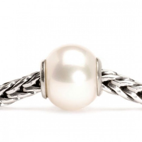 Charm Trollbeads Perla Bianca TAGBE-00085