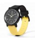 Orologio Smile Solar Giallo Nero Gomma RP12J012Y