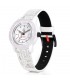 Orologio Smile Solar Gomma Bianco Ecopelle Fantasia RP25J001Y