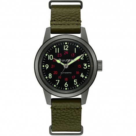 Orologio Uomo Bulova Military Vintage 98A255