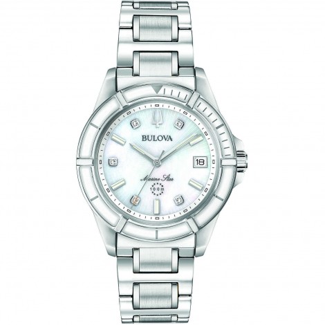 Orologio Donna Bulova Diamonds Silver 96P201