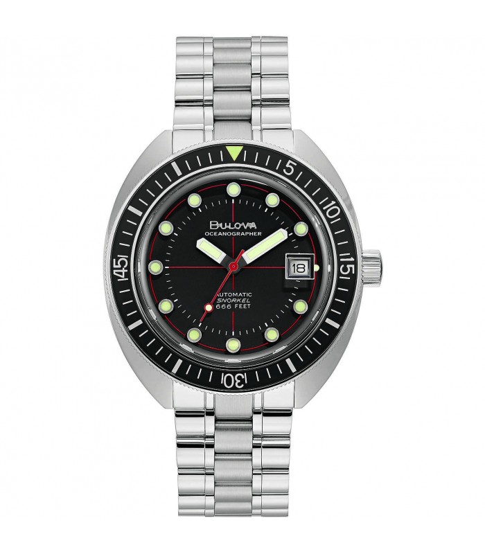 Orologio Uomo Bulova Oceangrapher Nero 96B344 Orologio Uomo Bulova Oceangrapher Nero 96B344