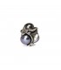 Charm Trollbeads Tripla Perla Nera TAGBE-00095