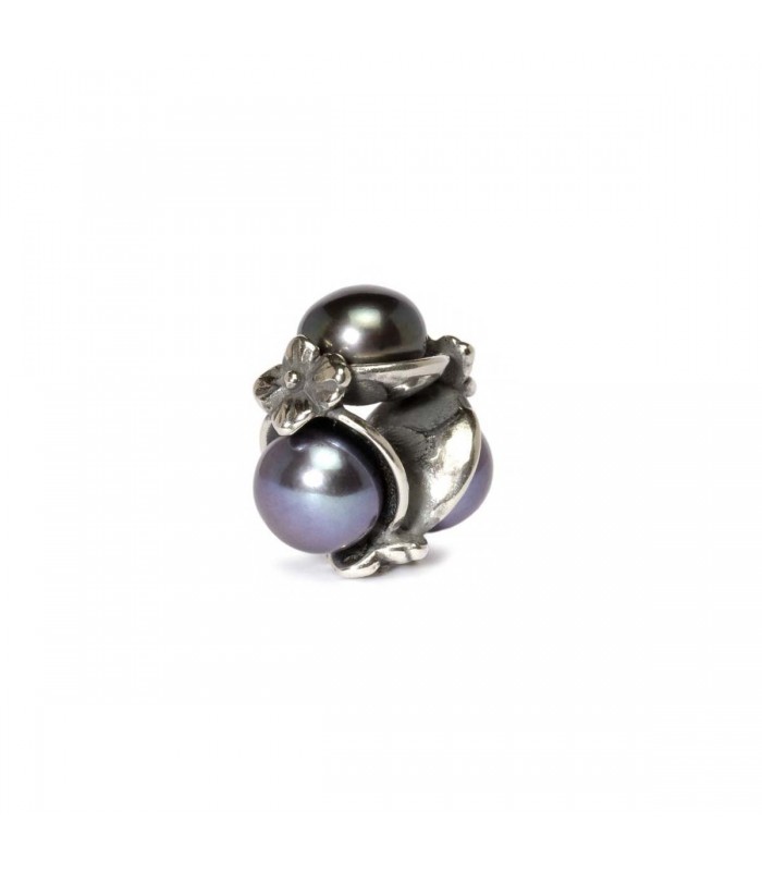 Charm Trollbeads Tripla Perla Nera TAGBE-00095 Charm Trollbeads Tripla Perla Nera TAGBE-00095