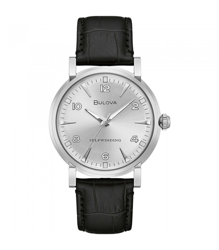 Orologio Uomo Bulova Clipper Pelle 96A244 Orologio Uomo Bulova Clipper Pelle 96A244