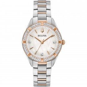 Orologio Donna Bulova Diamonds Rose 98R281