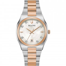 Orologio Donna Bulova Diamonds Gold 98P199