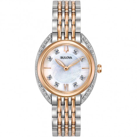 Orologio Donna Bulova Diamonds Acc/Rose 98R270