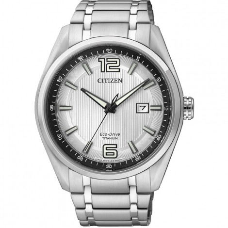 Orologio Uomo Citizen Super Titanio Silver AW1240-57B